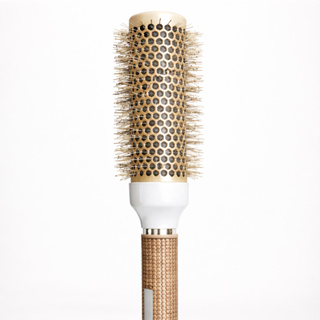 ESCOVA REDONDA PROFISSIONAL CERÂMICA ÍONS Anti Frizz Brilho em Oferta na Shopee