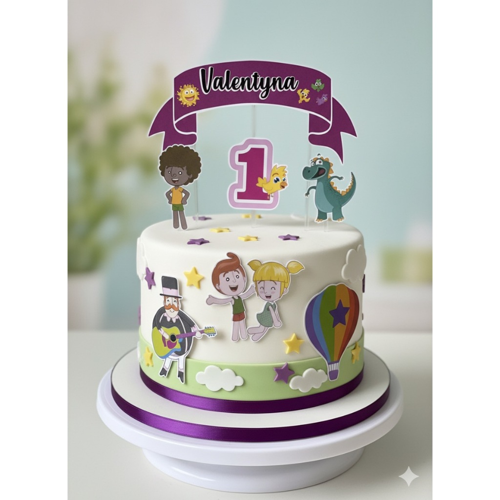 Topo de bolo Mundo Bita - topper - personalizados - mêsversário  - festa infantil - lembrancinhas -  aniversários - kits