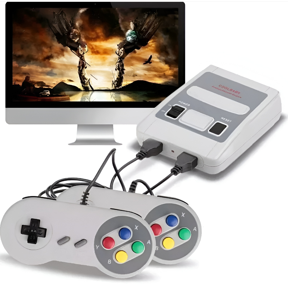 Video Game Nintendo Classico Mini SNES Com 2 Controles 8 Bits 620 Jogos Original Envio Imediato