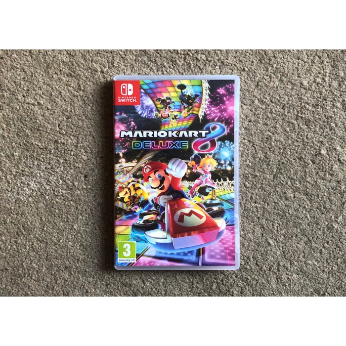 Mario Kart 8 deluxe de nintendo Switch mídia física Usado