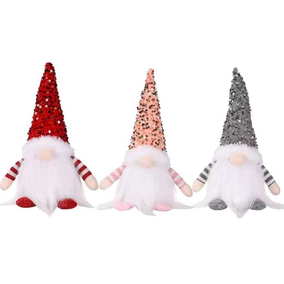 Gnomo decoração de natal 30cm | Ornamentos Natalinos | Enfeites Natalinos | Item Decorativo | Gnomo