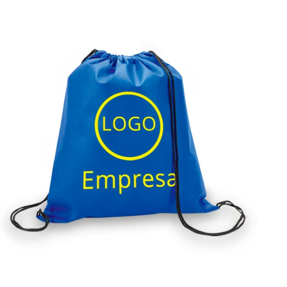 Kit 30 Sacochilas Mochila Saco de Nylon 80G Academia Esportes Futebol Escola Trilha Personalizadas