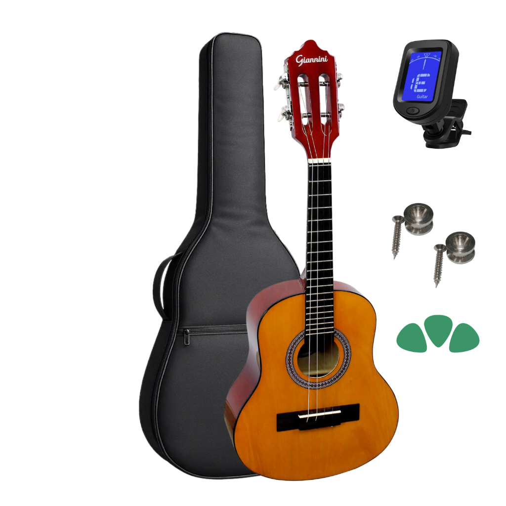 Kit Cavaco Acustico Giannini Cs14 N +capa Afinador