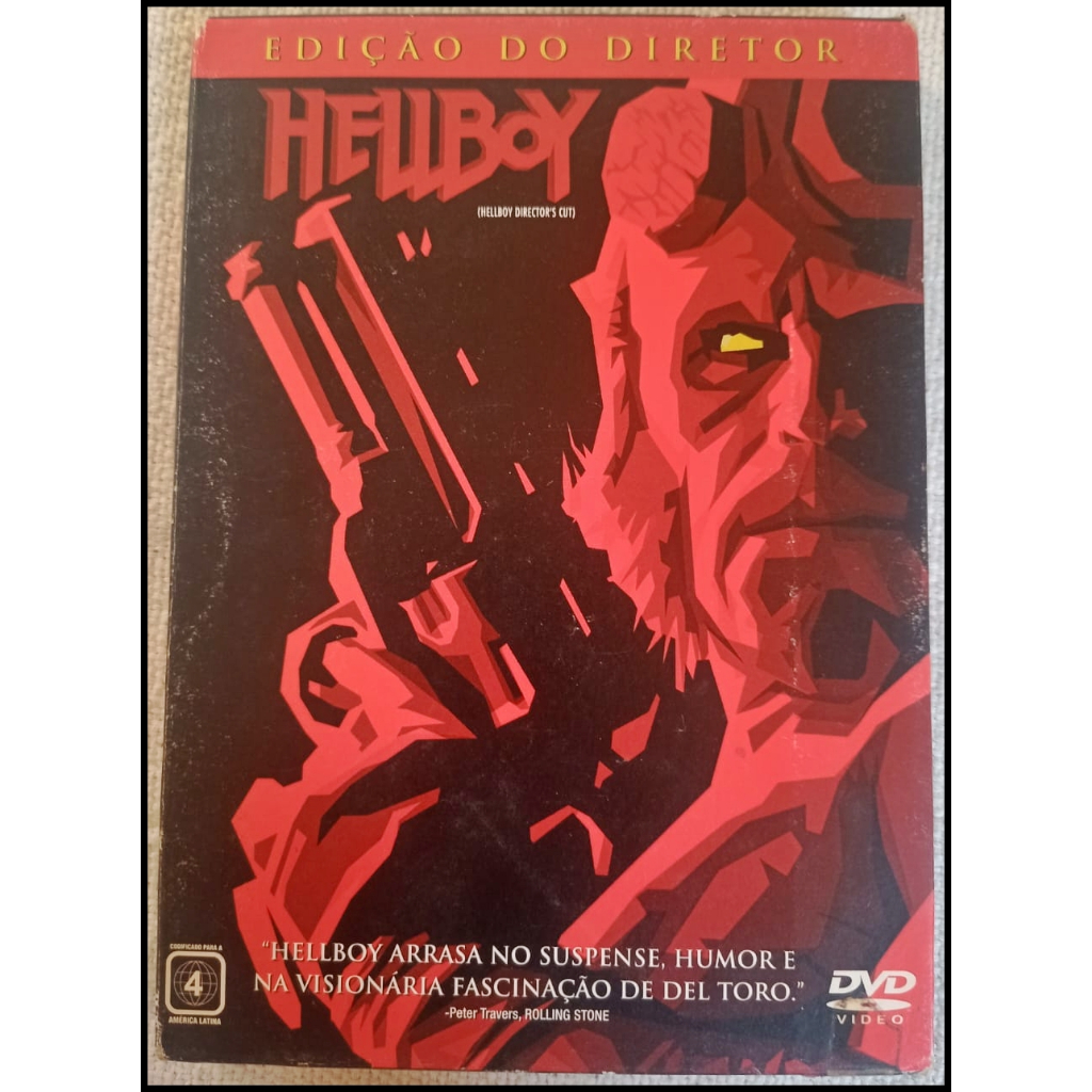 DVD´s Hellboy & Hellboy II - O Exército Dourado - Originais