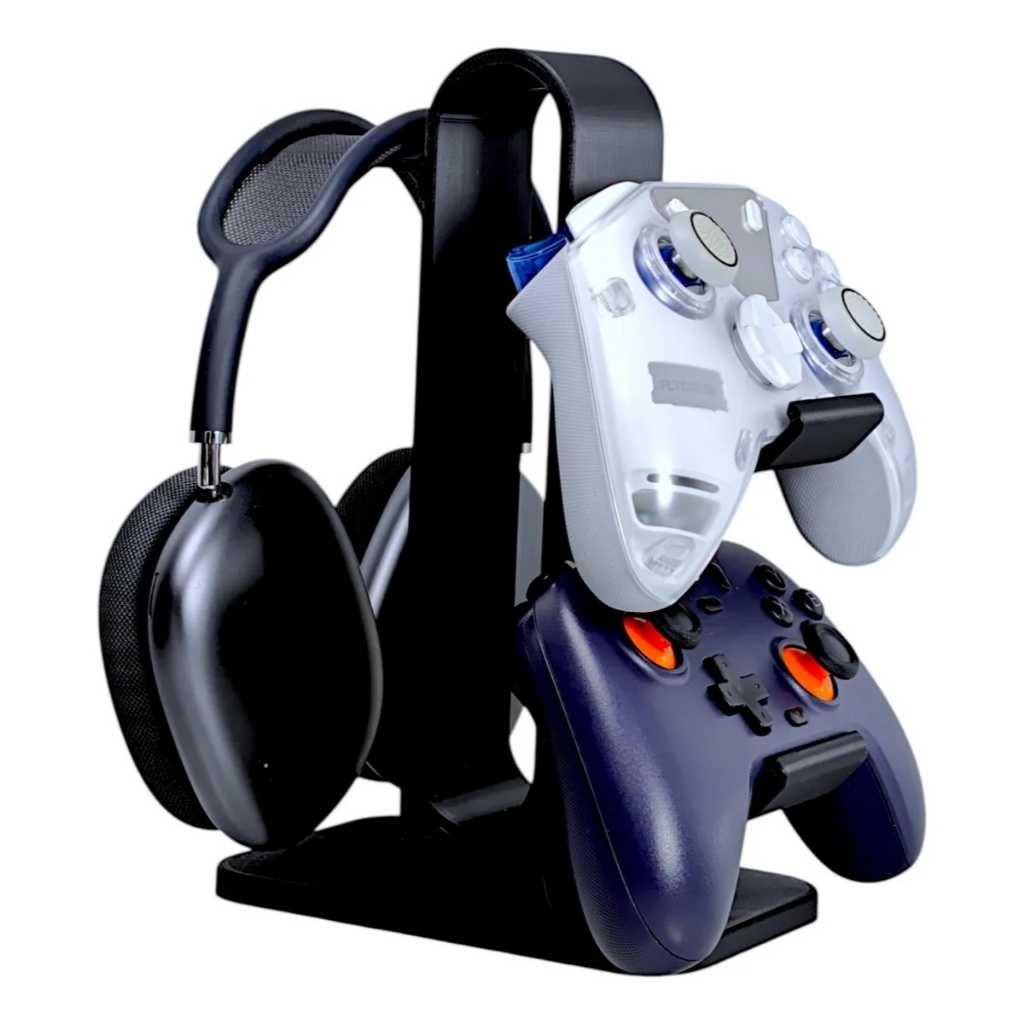 Base Expositora Para Headset Fone De Ouvido Design Moderno Quarto