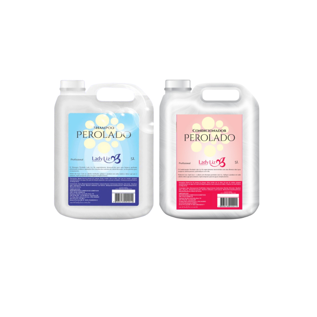 Kit Shampoo e Condicionador Perolado 5 Litros