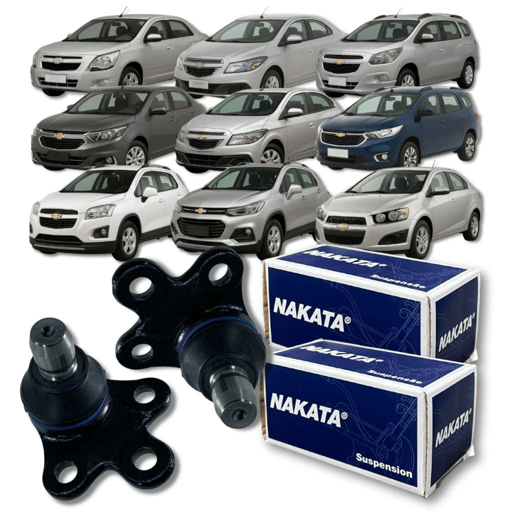 Par Pivo Bandeja Suspensão Onix Prisma Cobalt Sonic Spin Tracker Original Nakata Chevrolet
