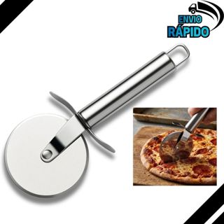 Cortador De Pizza Fatiador De Pizza Cortador De Massa INOX Resistente em Oferta na Shopee