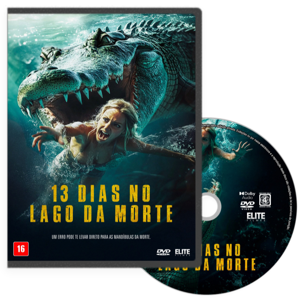 DVD - 13 Dias No Lago Da Morte (2026) (Dublado e Legendado)