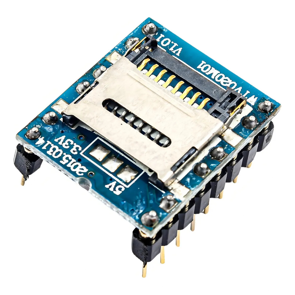 Modulo Mp3 Som Micro Sd Wtv020sd Wtv020-sd Robótica Pic Arm