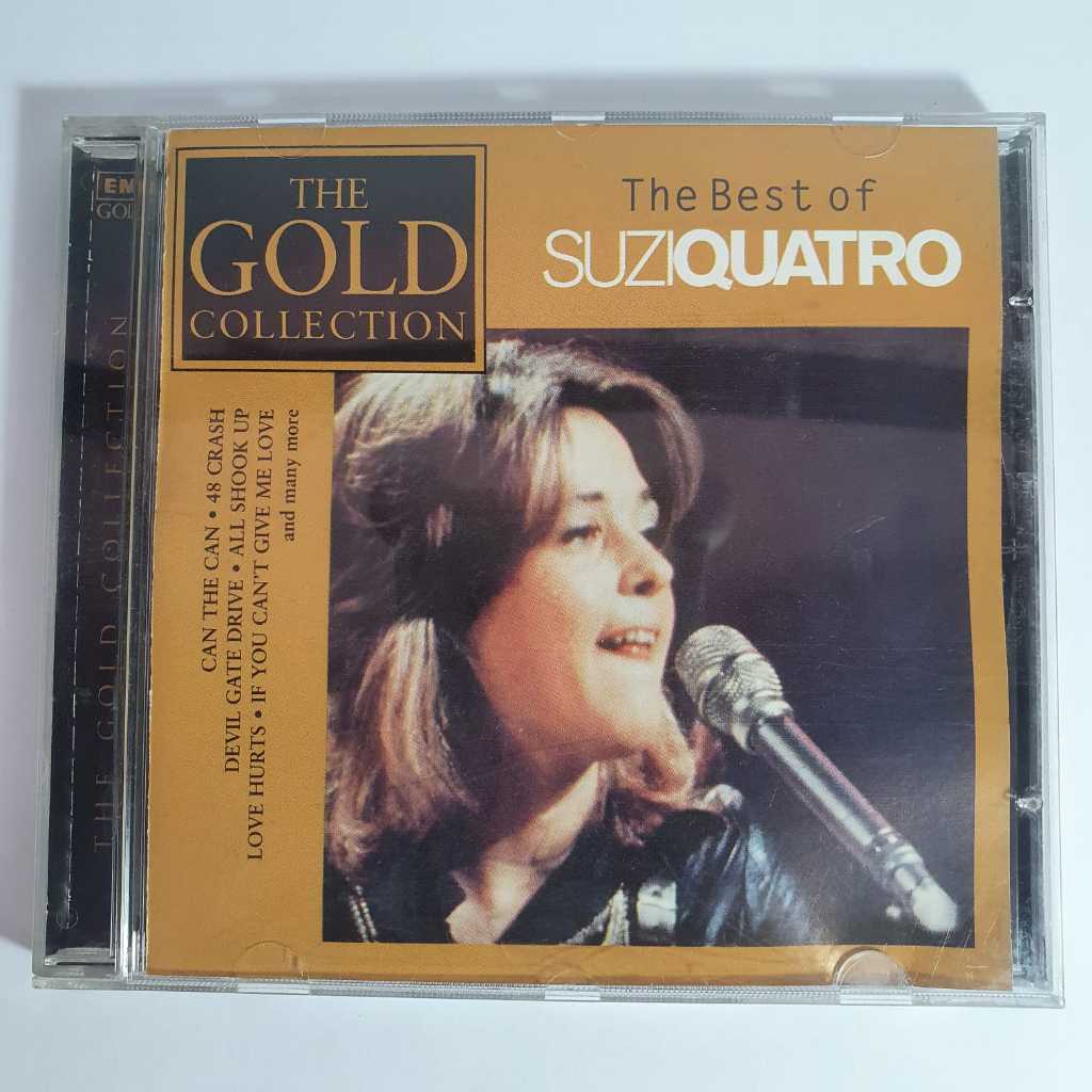 CD Suzi Quatro – The Gold Collection: The Best Of | Rock, Glam Rock, EUA, Anos 70 - Nostalgia  Retrô