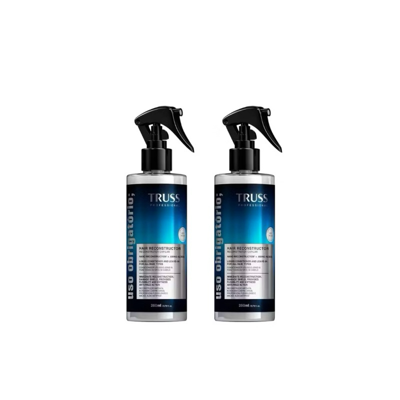 Truss 2x Uso Obrigatório 260ml Reconstrução Capilar Proteção