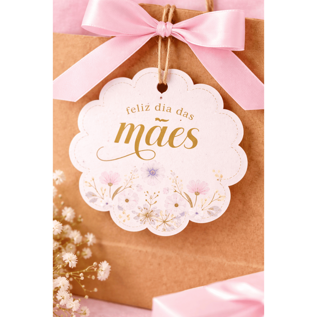 Mini Tag Dia das Mães – O Toque Final que Encanta
