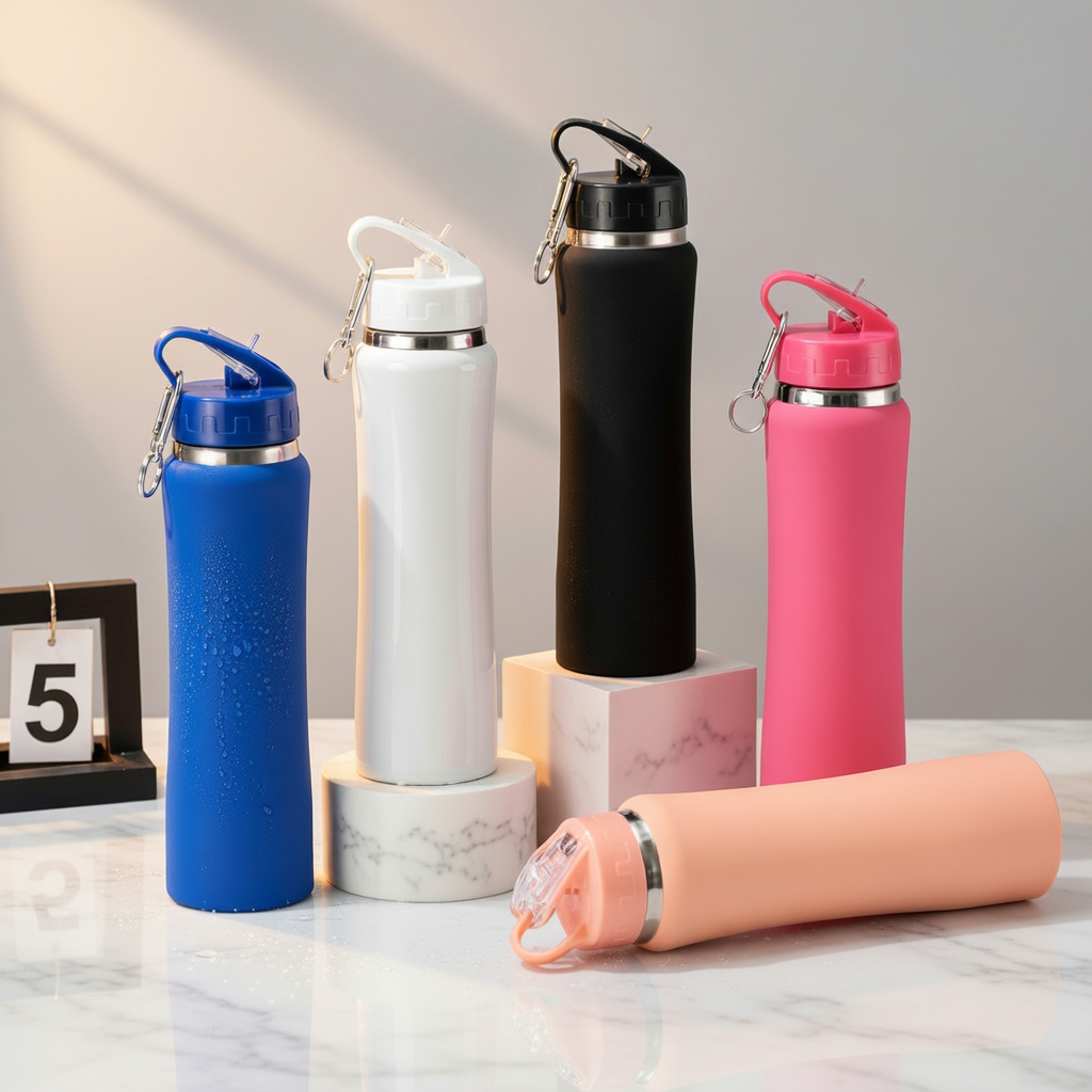 Garrafa Térmica Inox 800ml Conserva Bebidas Quentes e Frias em Oferta na Shopee