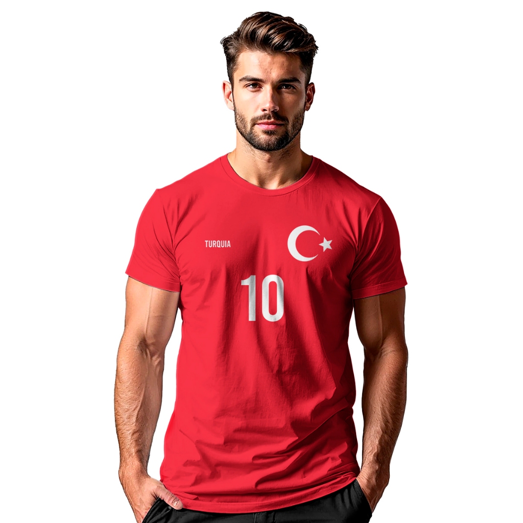 Camiseta blusa Futebol Turkiye Turquia 26