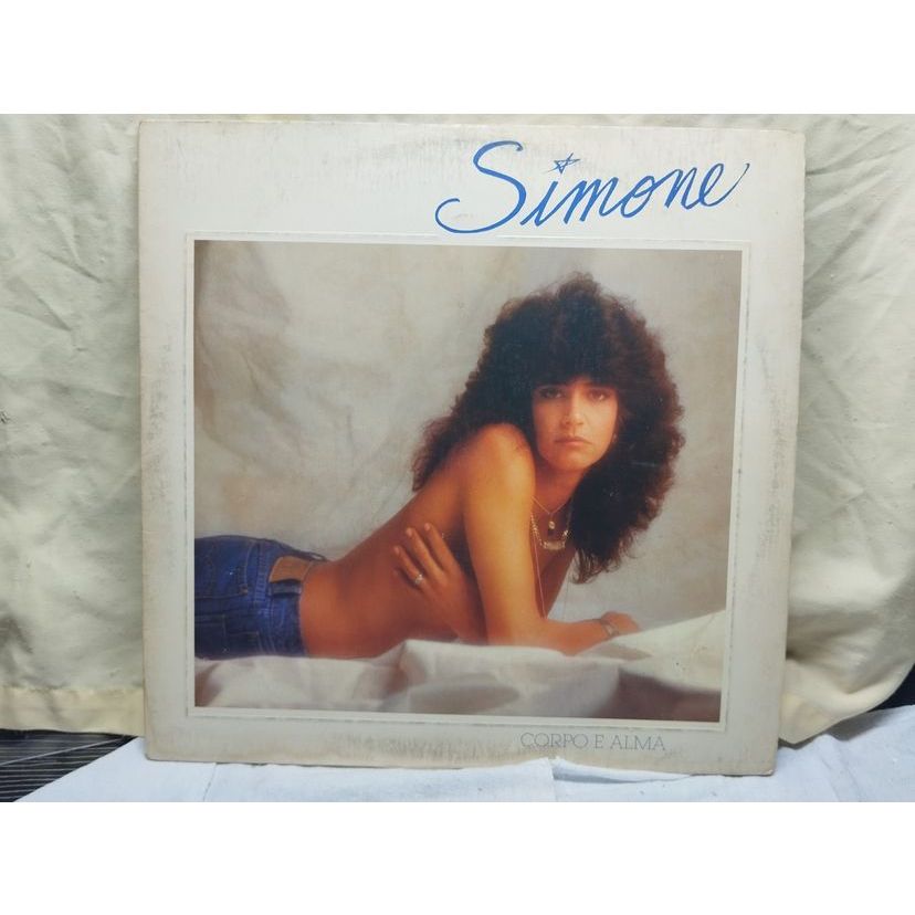 Lp Disco De Vinil - Simone Corpo E Alma + Encarte 1982