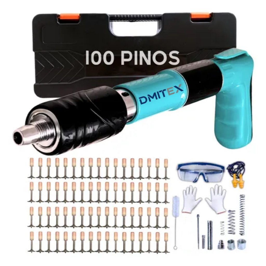 Qualidade superior Pistola de Fixaçäo Finca Pino+ 27mm100 Pinos em Oferta na Shopee