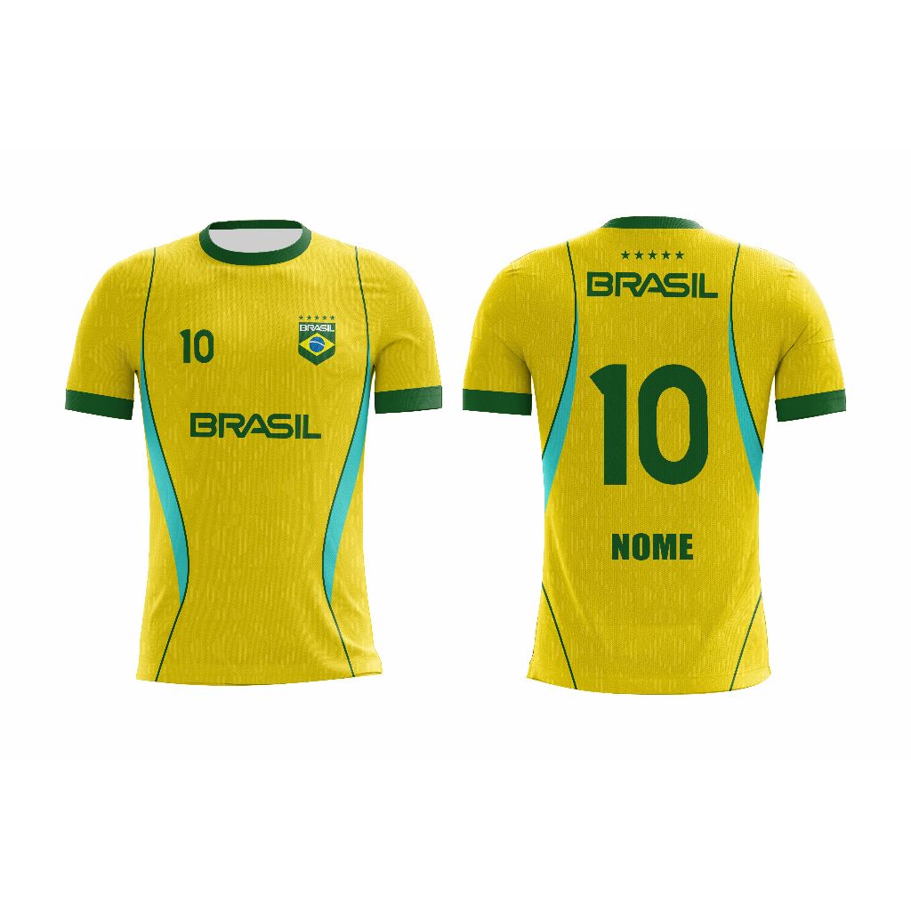 Camiseta Brasil Torcedor Copa do Mundo 2026 Oficial