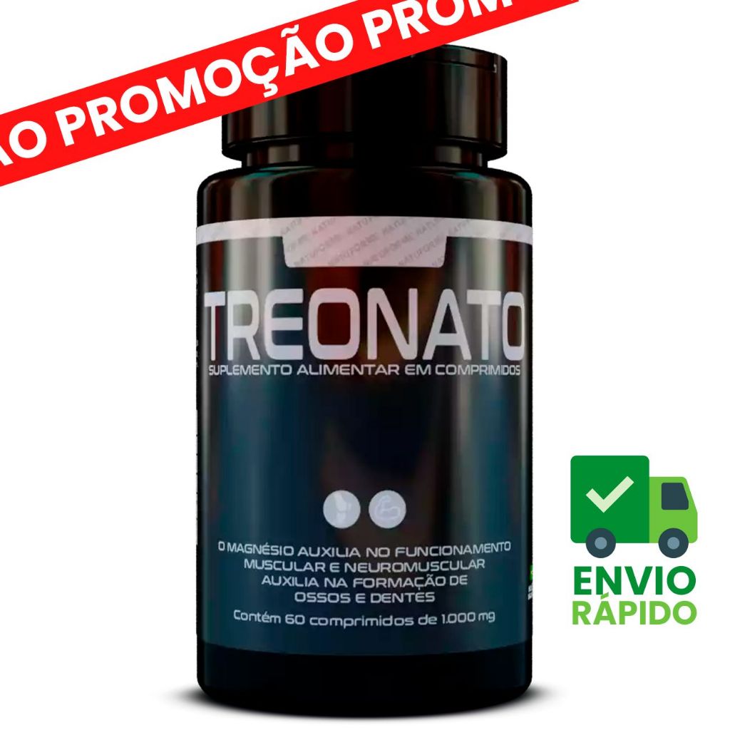 Magnésio L-treonato Puro 60 Comprimidos Original