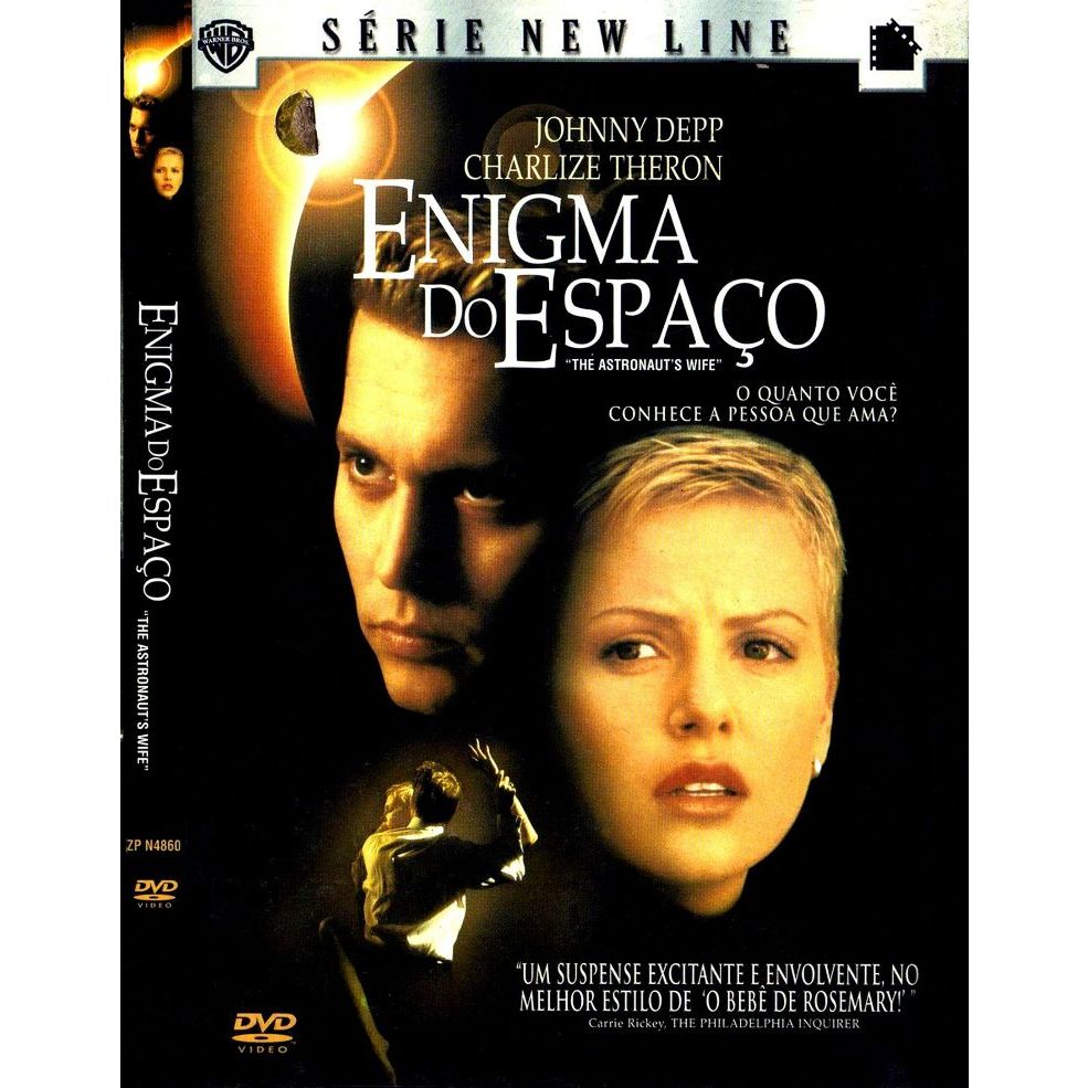 Enigma do Espaço    Johnny Depp, Charlize Theron   DUBLADO E LEGENDADO  Durante uma missão espacial, os astronautas Spen