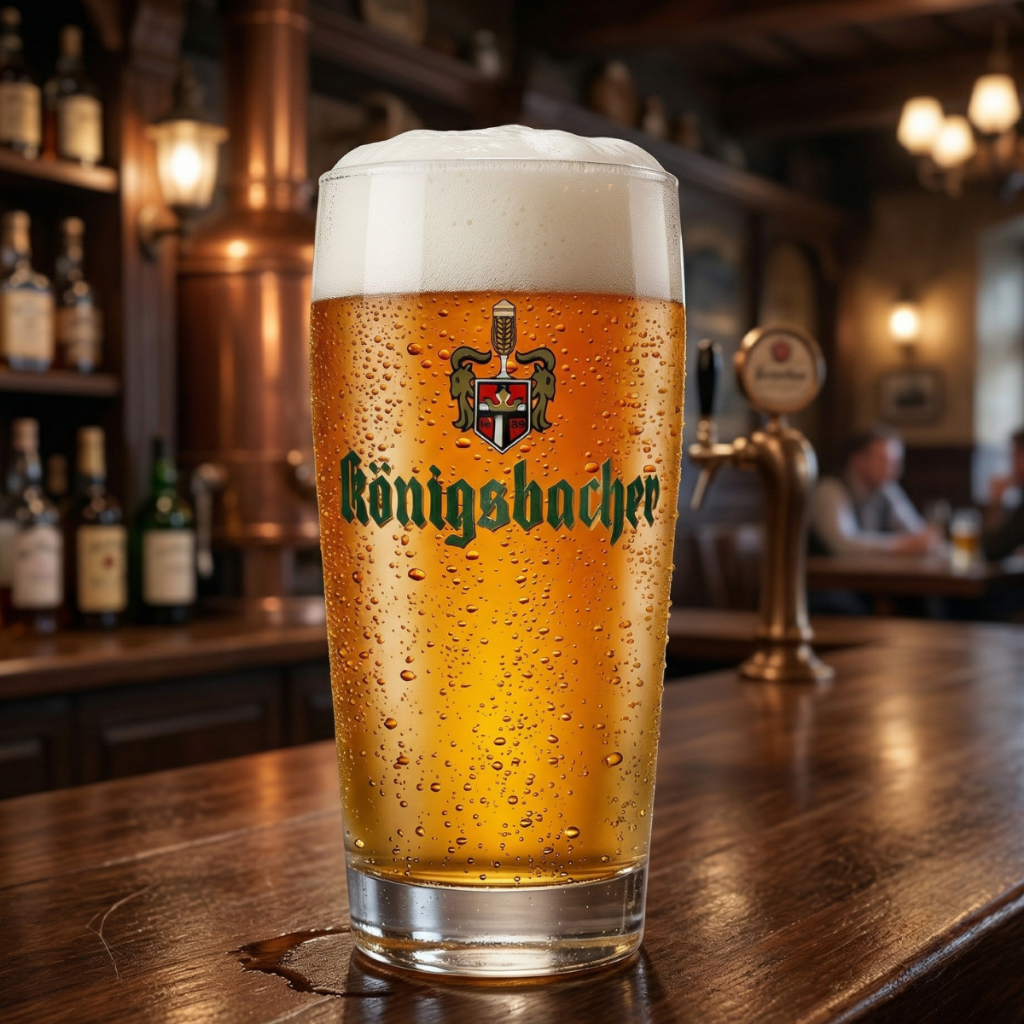 Copo Para Cerveja Frases Konigsbacher Copos Para Chopp e Cerveja, 335ml - Ruvolo
