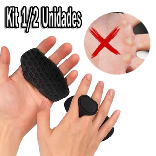 Luva para Treino Musculação Grip Protetor de Pegada Aderência Peso Fit Antiderrapante Halteres e Bar
