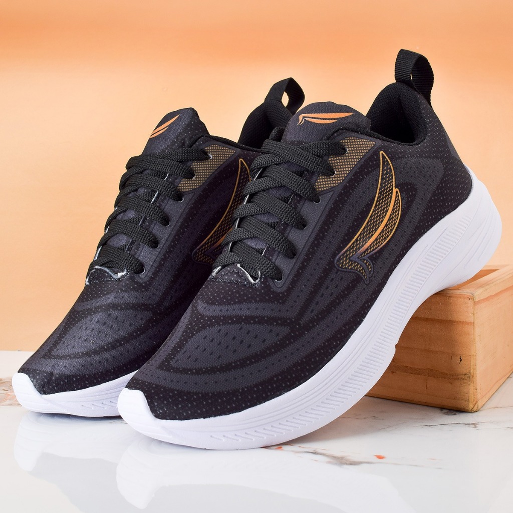 Tenis Feminino esportivo Academia Original TO FLY Corrida Caminhada confortavel PRETO