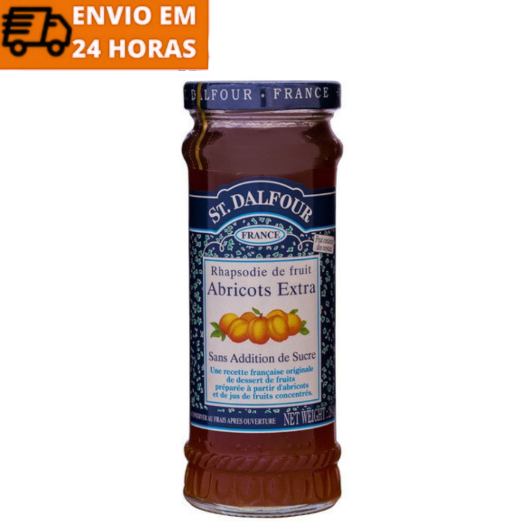 Geleia Francesa St Dalfour Damasco Abricots 284 g Importada