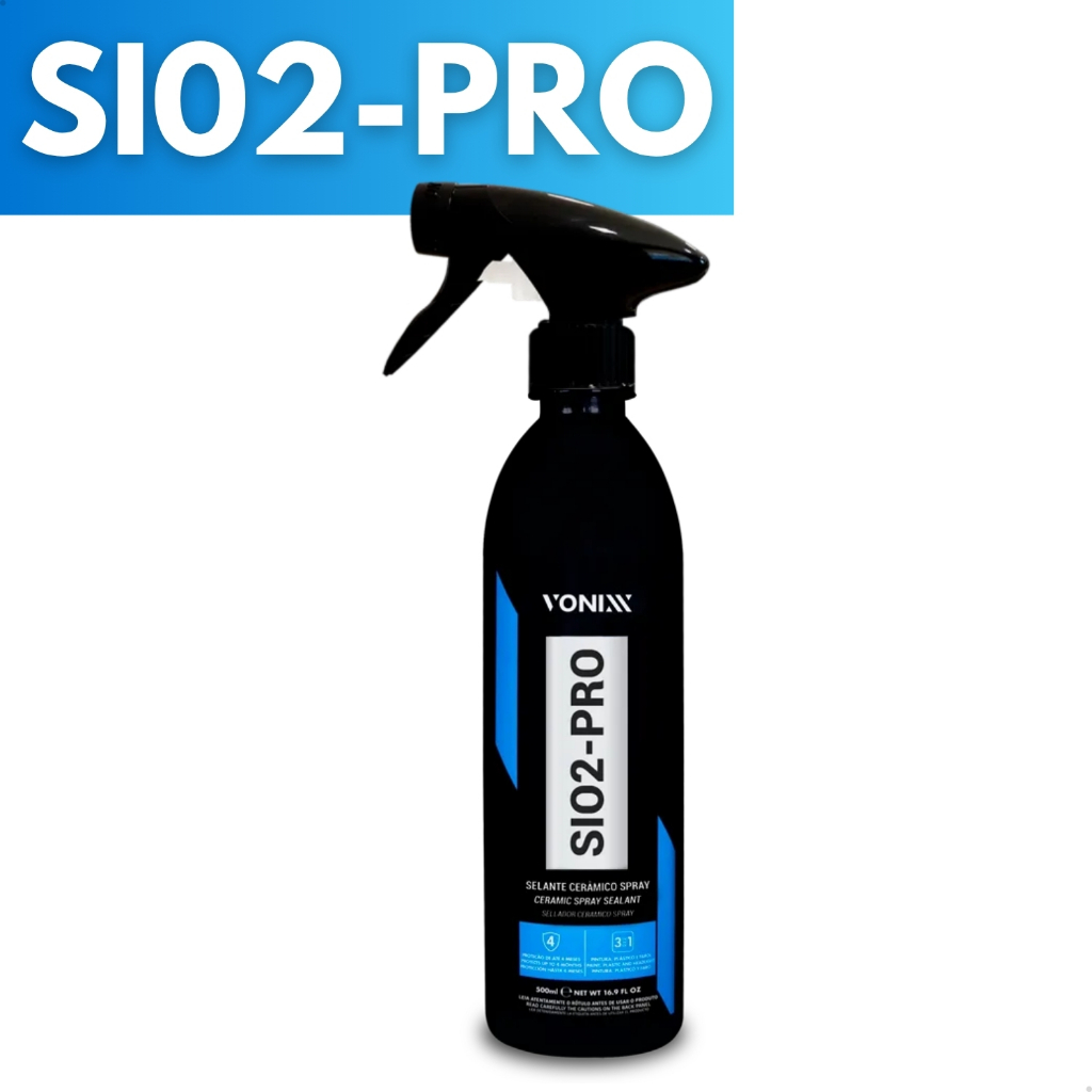 Sio2-pro Manutenção Para Vitrificadores 500ml Vonixx