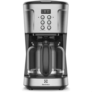 Cafeteira Elétrica Digital Electrolux ECM30 127V Programável inox filtro permanente 1,5L 38 xicaras em Oferta na Shopee