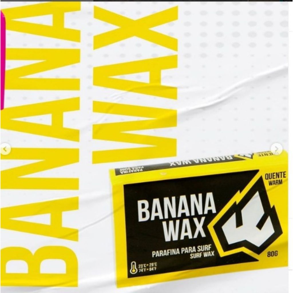 Parafina Cera Surf Wax Banana Wax 80g Bwx