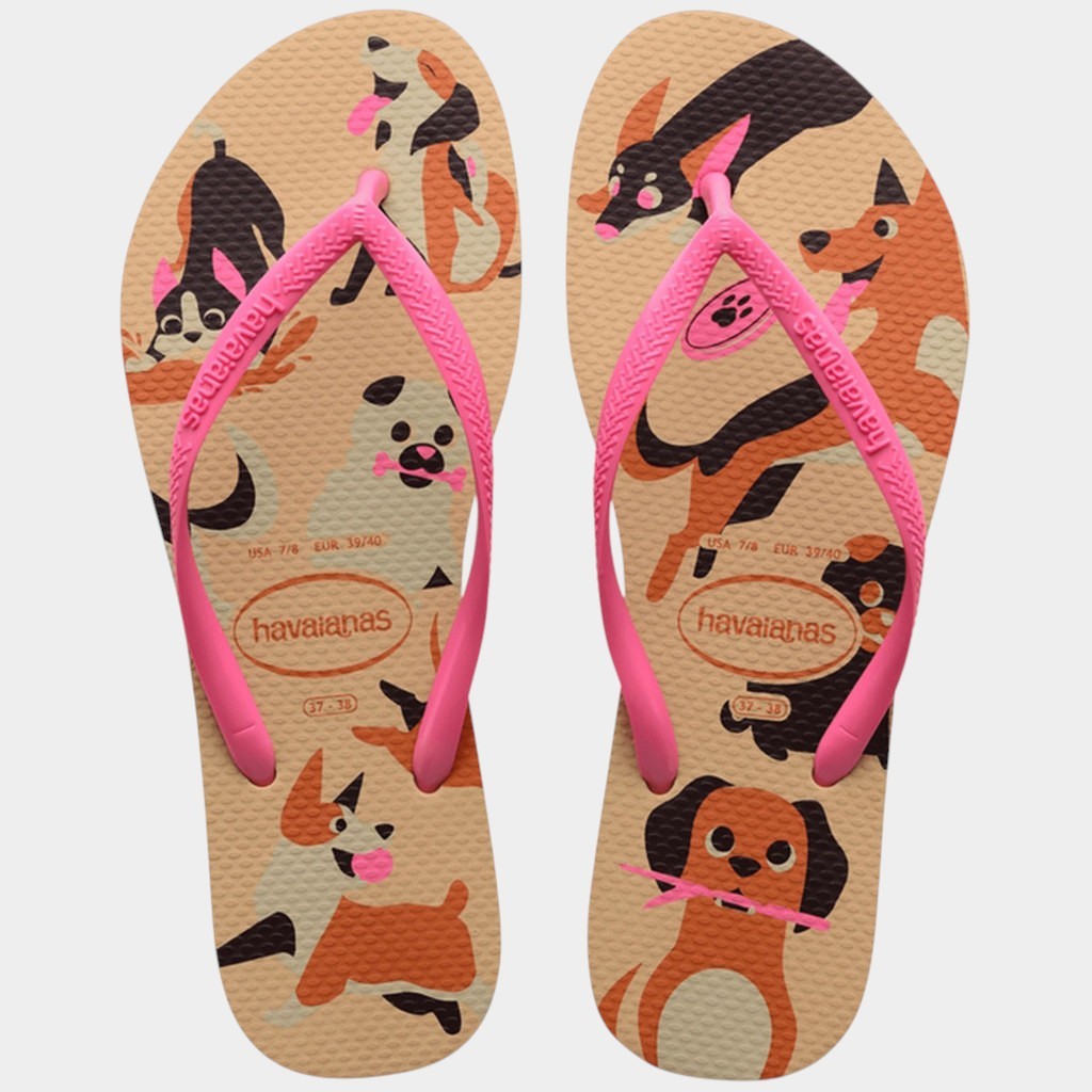 Chinelo Havaianas Slim Pets Feminino em Oferta na Shopee