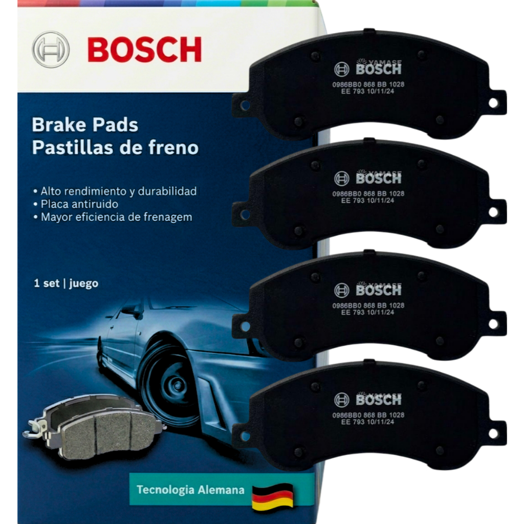 Jg Pastilha De Freio Dianteira Bosch Vw Amarok 2010 Até 2018