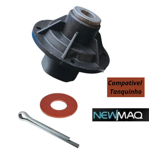 Cubo + Cupilha + Arruela Agitador Tanquinho Newmaq 10kg/12kg