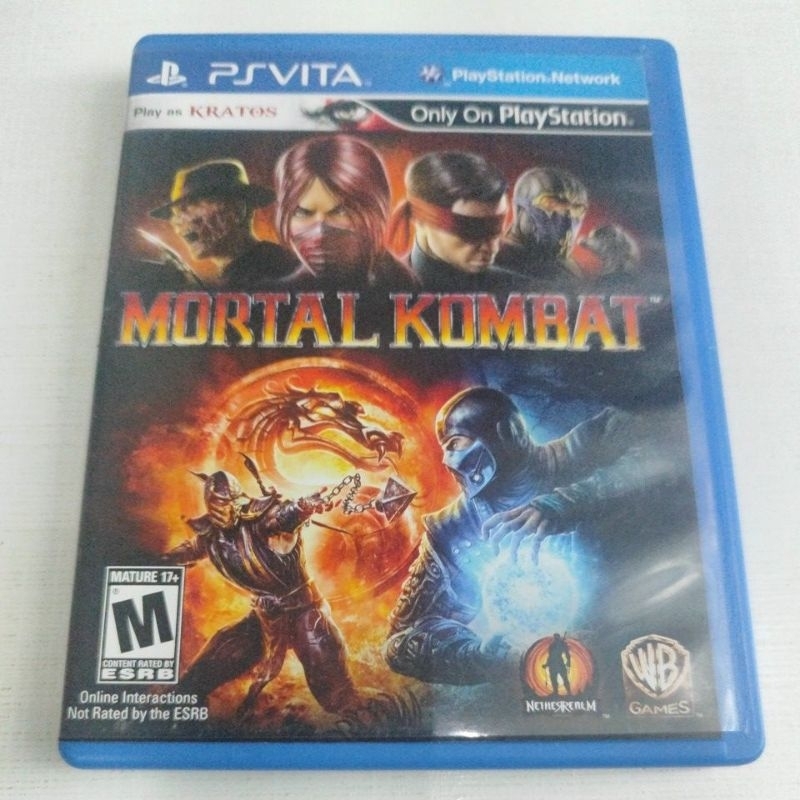 Mortal Kombat jogo original para PS Vita