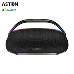 Astgn X Basike Caixa de Som Portátil Sem Fio Bluetooth 5.3,200WRWS 160W Luzes RGB18000mAhIPX5