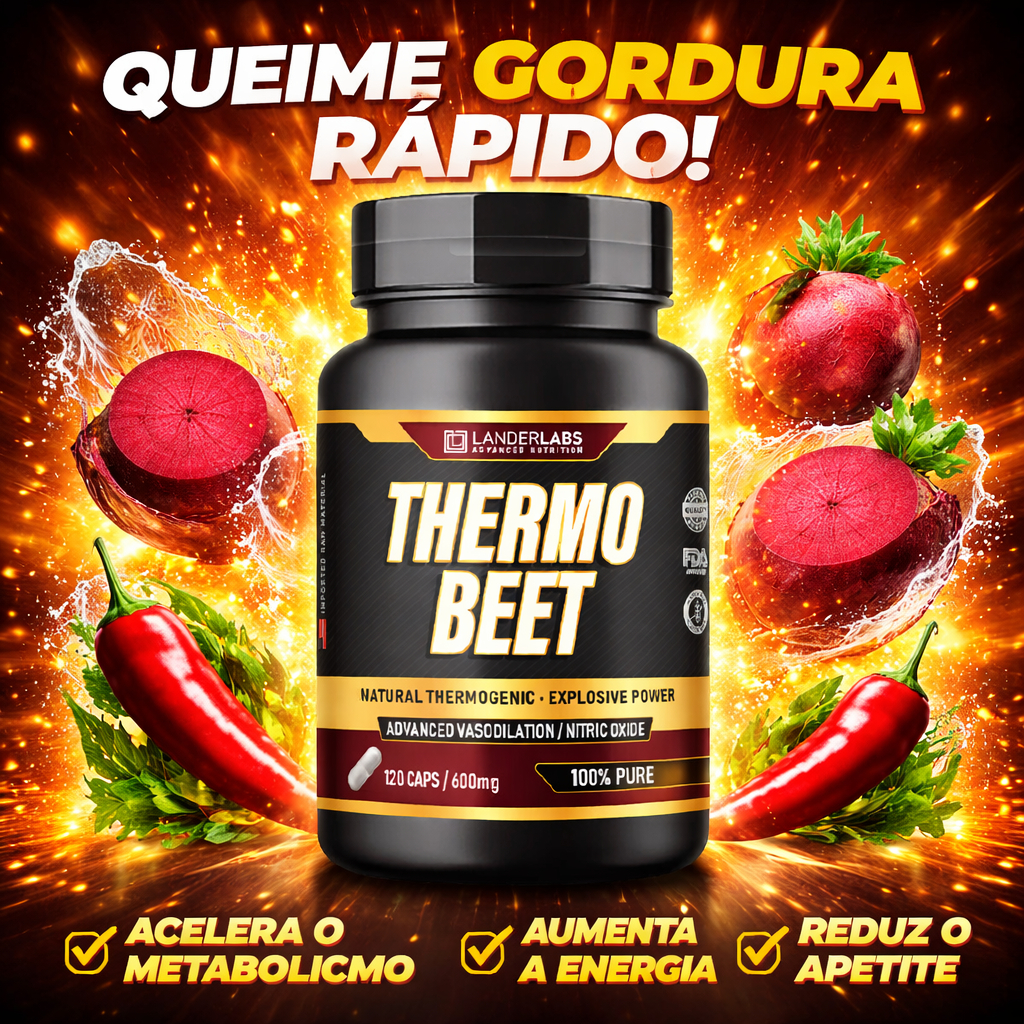 THERMO BEET 60 Caps - Projeto Seca Rápido