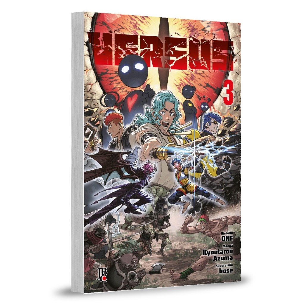 Capa do livro Mangá - Versus Vol. 03 - por Kyoutarou Azuma - Editora JBC