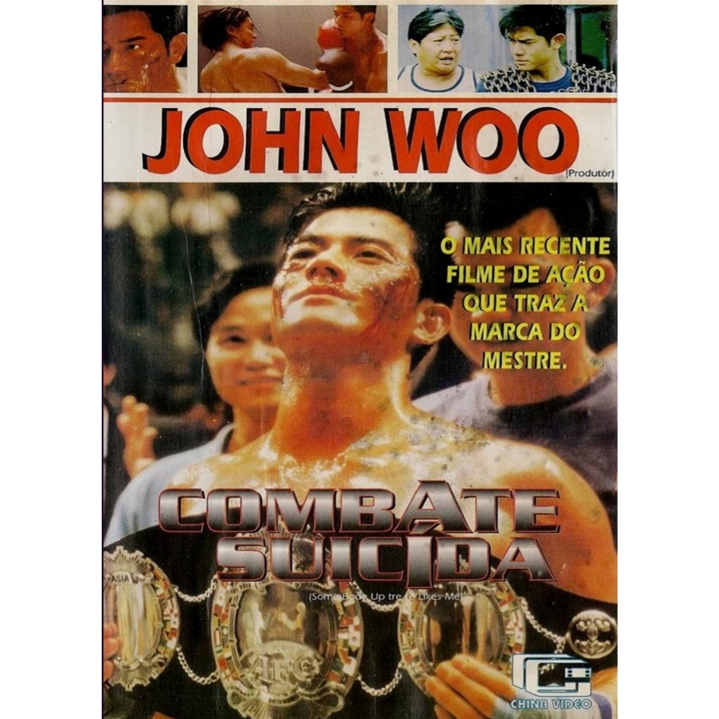 VHS/DVD COMBATE SUICÍDA (Somebody up Trere likes Me) Dublado/com Sammo Hung, Aaron Kwok, Carman Lee.