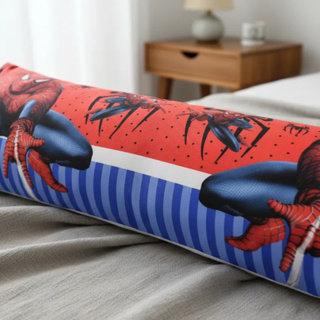 Travesseiro de Corpo Infantil Menino Homem-aranha Quarto 90 x 30 em Oferta na Shopee