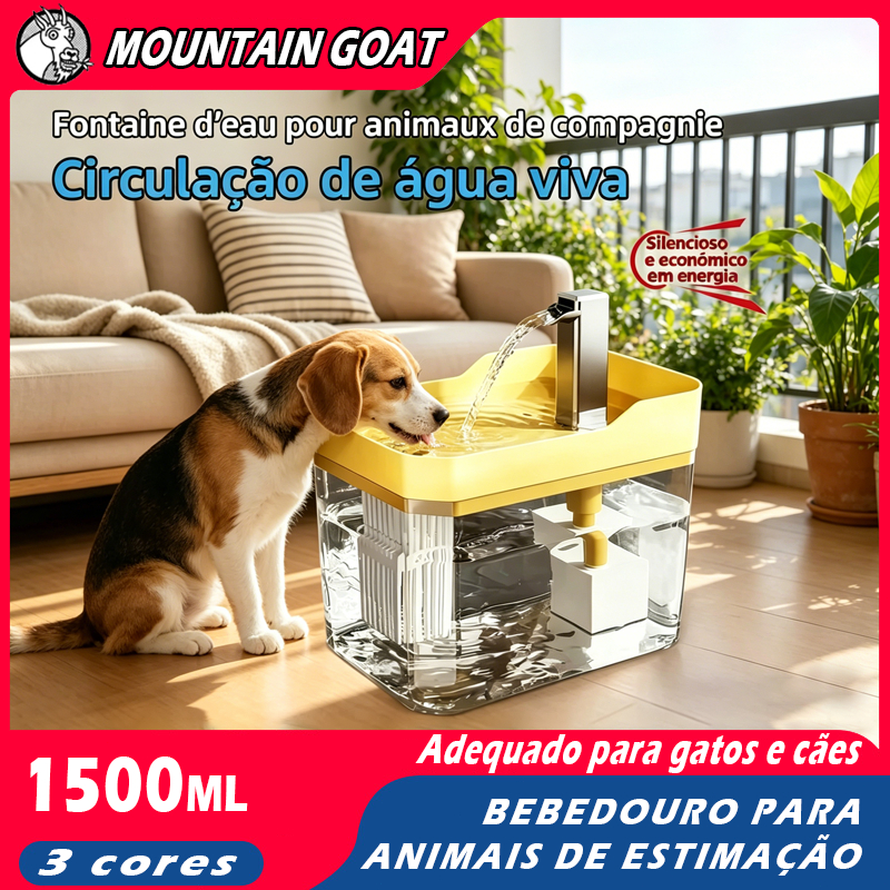 USB Automático Para Gato Fonte De Água Filtro Bebedor Animais De Estimação Silencioso Pequeno Dispensador