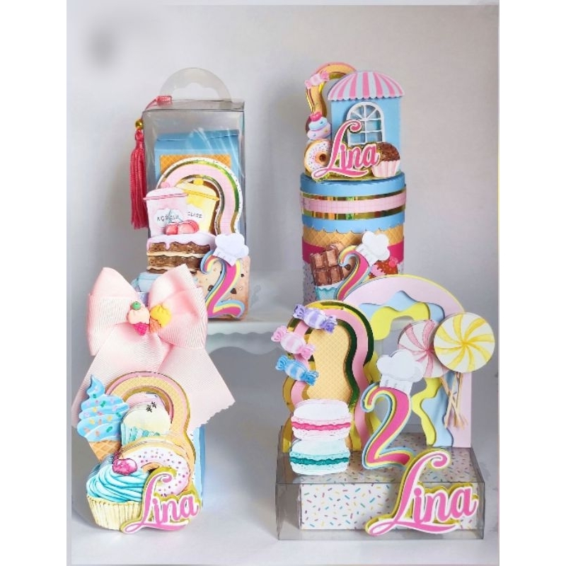 Kit de Personalizados - Confeitaria | Lembrancinhas prontas para festas e Aniversários
