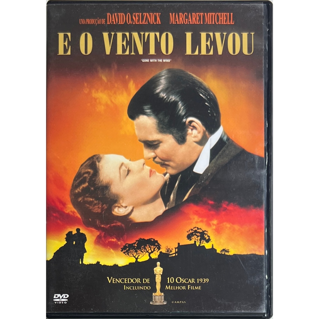 DVD - E o Vento Levou - Victor Fleming - Original