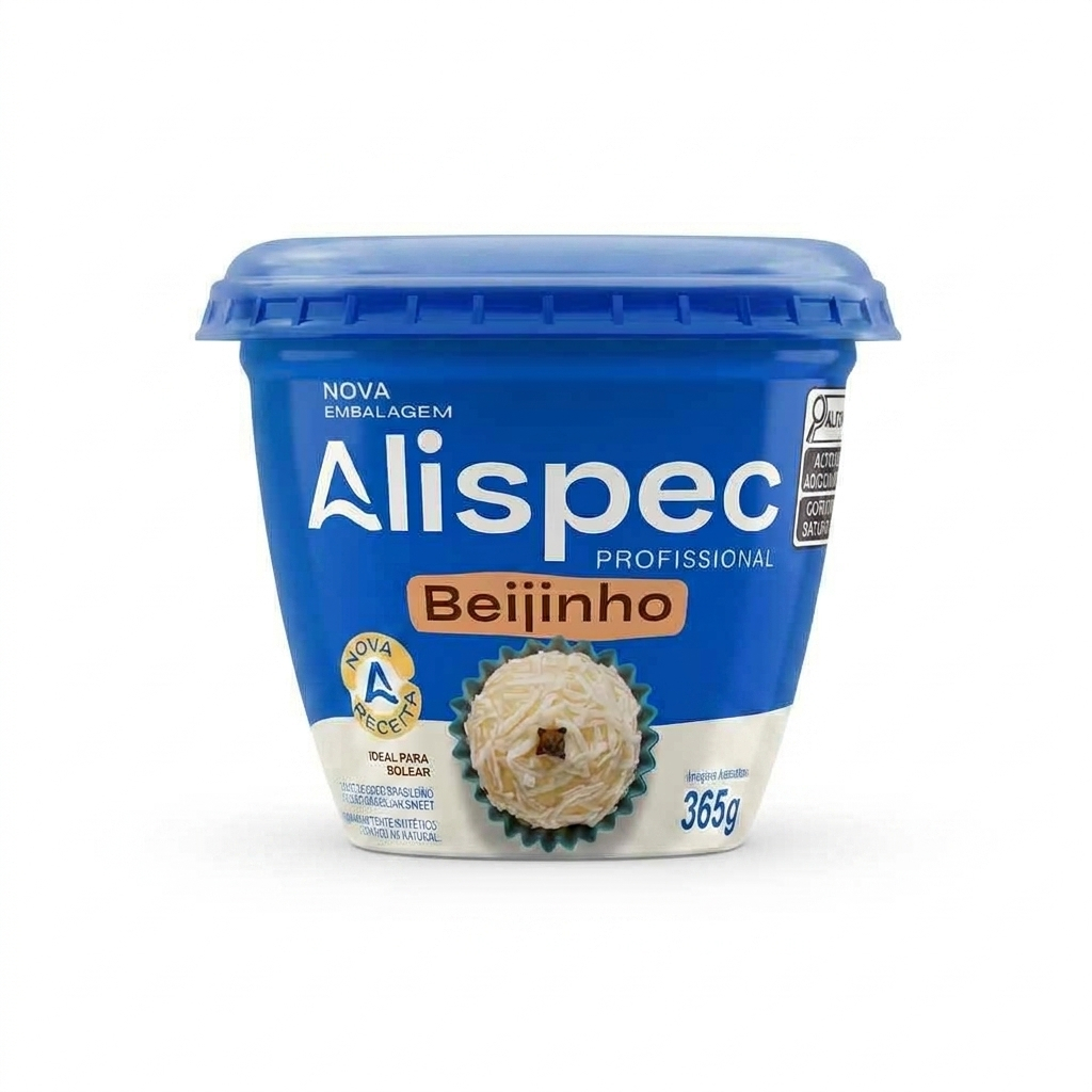 Beijinho Alispec Profissional – Ponto de Bolear e Rechear 365g