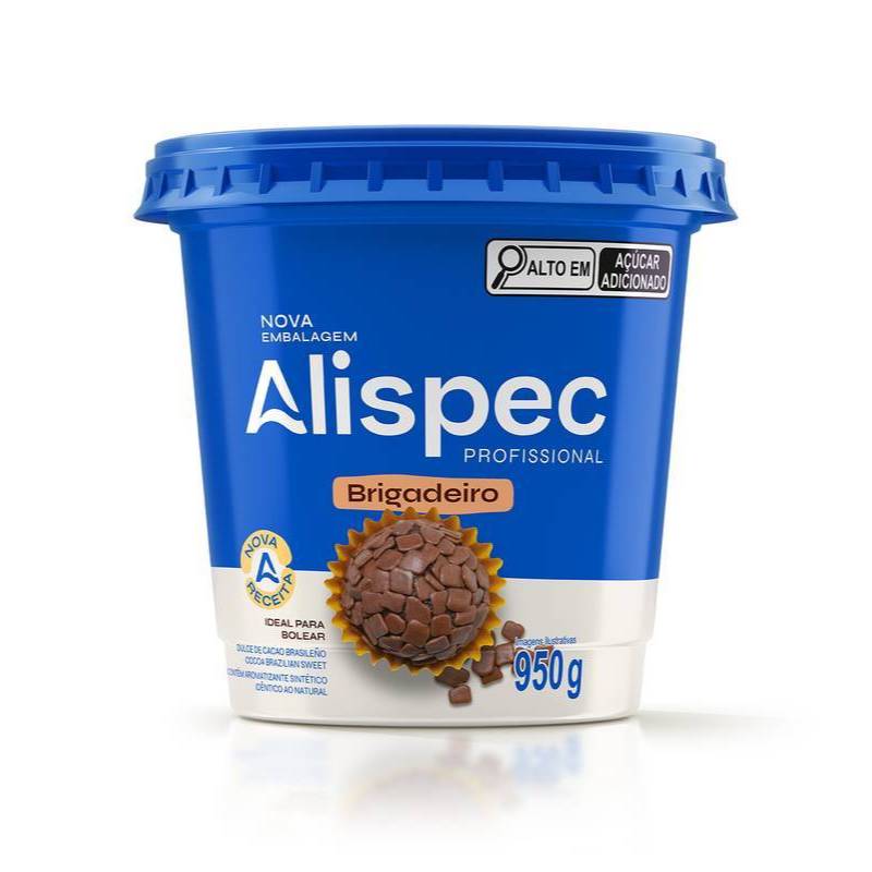 Brigadeiro Alispec Profissional – Ponto de Bolear e Rechear 950g