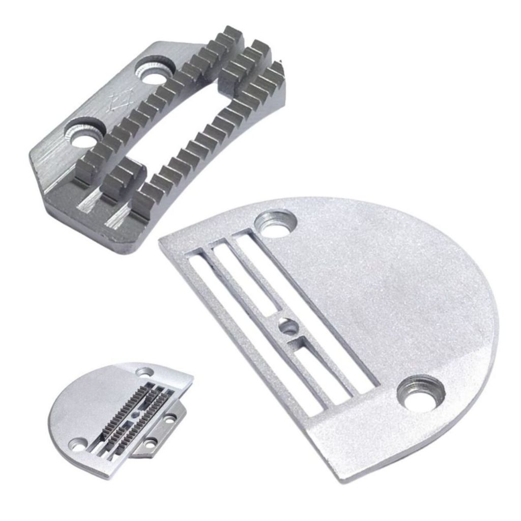 Kit Chapa Pesada e Dente Pesado 4 Carreiras Pespontão Costura Pesada Industrial