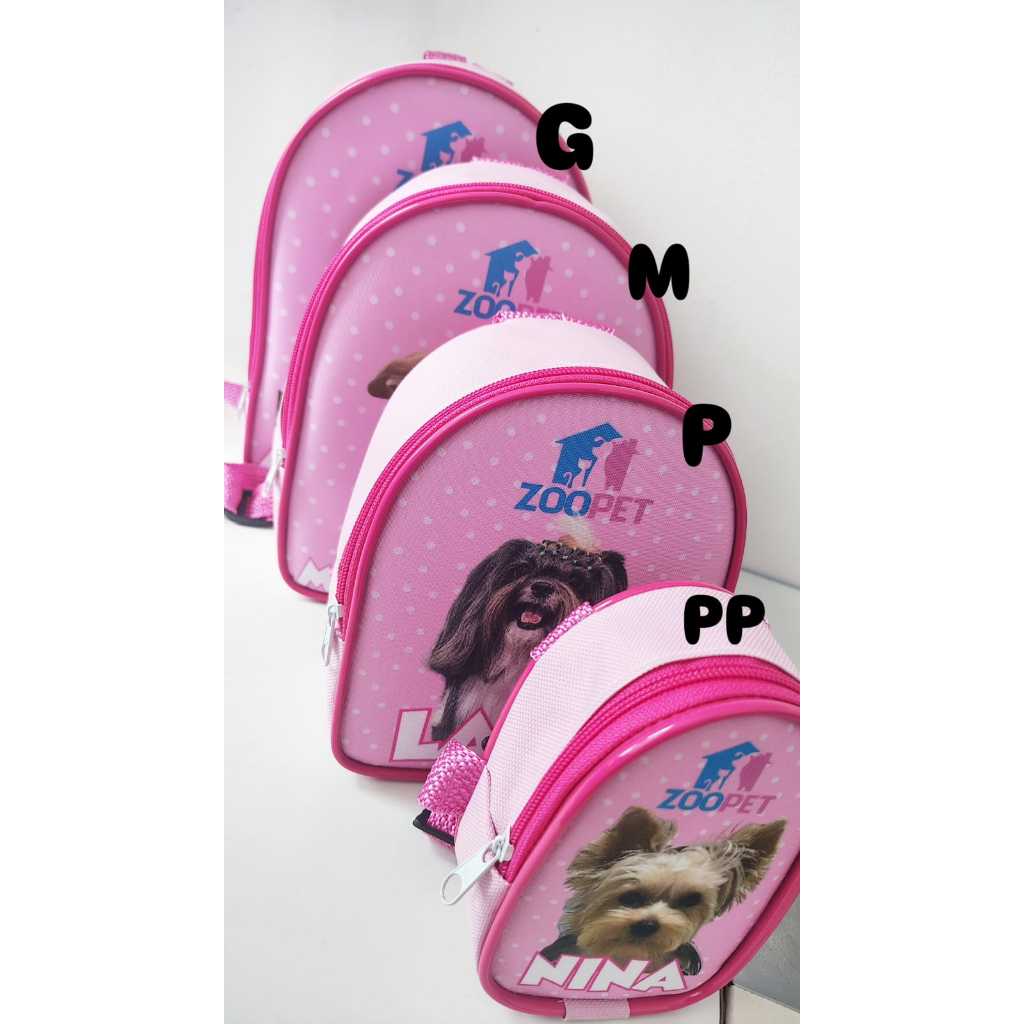 Mochilinha Pet Personalizada + BRINDE