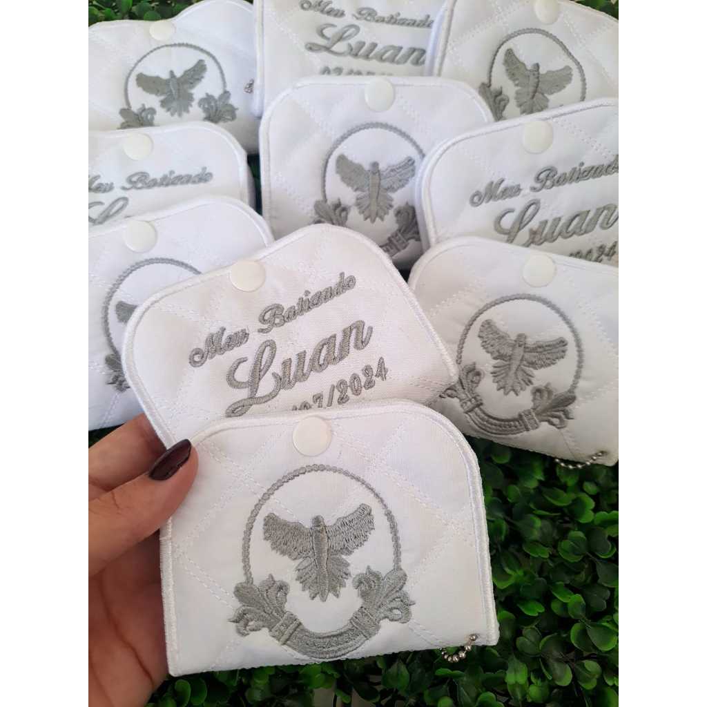 Lembrancinha personalizada Chaveiro / Porta cartão ABC, formatura, aniversário, batizado, maternidade