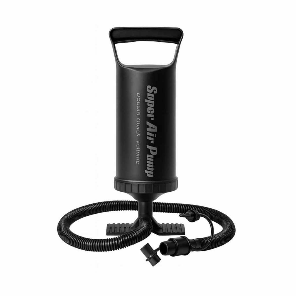 Inflador Manual Bomba De Ar 30cm Colchão Inflável Piscina