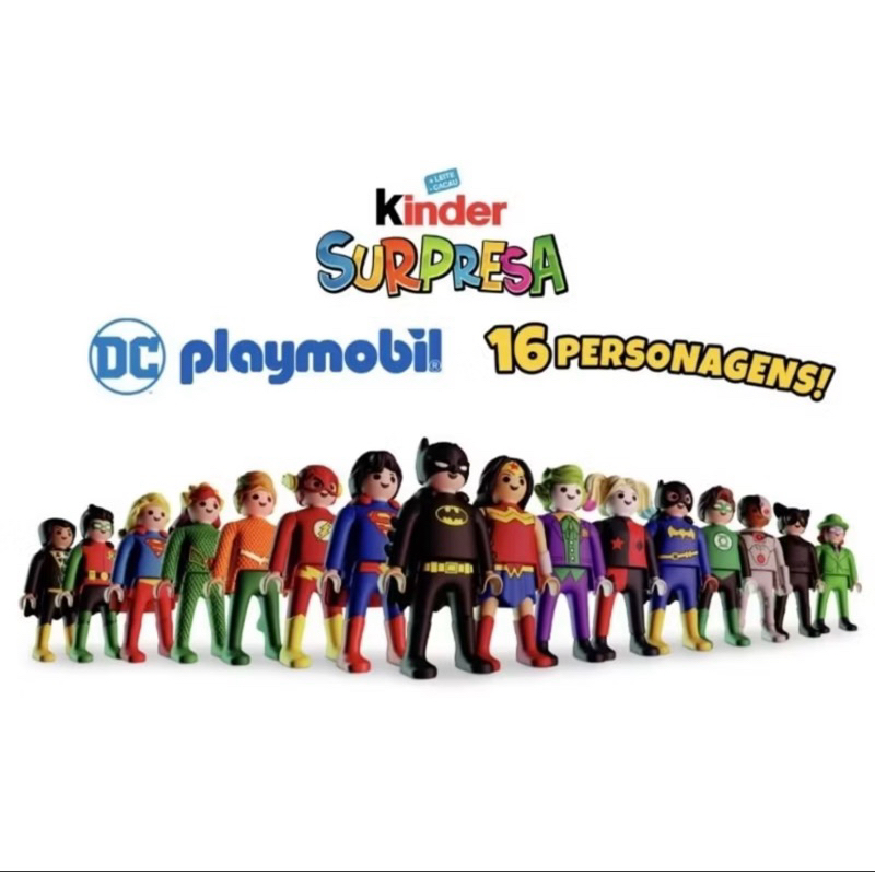 Playmobil Kinder Ovo Dc Comics